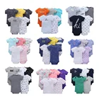 Baby Clothes Baby Clothes Cotton Wholesale Newborn Baby Clothes Short Sleeves Baby Cotton Romper Set