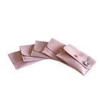 Watch Velvet Gift Bags Golden Logo Screen Printed Microfiber Velvet Jewelry Watch And Gift Bag