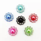 Button Diy 2000pcs Multicolor Rhinestone Cabochons Rhinestone Beads Crystal Button For Jewelry Hair Garment Accessories