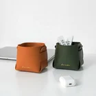 Pen Holder Pen Holder Decorative Hot Sale Foldable Leather Customized Colorful Office Pen Holder For School