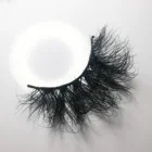 Clear Eyelash Mink False SF024 6D16 Wholesale Private Label 100% Mink Fur False Eyelashes Lashes Clear Strip