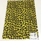 Leopard Shoes Fabric For Bag PVC Faux Leather Fabric Leopard For Shoes And Bags