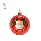 Christmas Gift Sublimation Christmas Gift Glass Ball Red/green Sell Like Hot Cakes Style