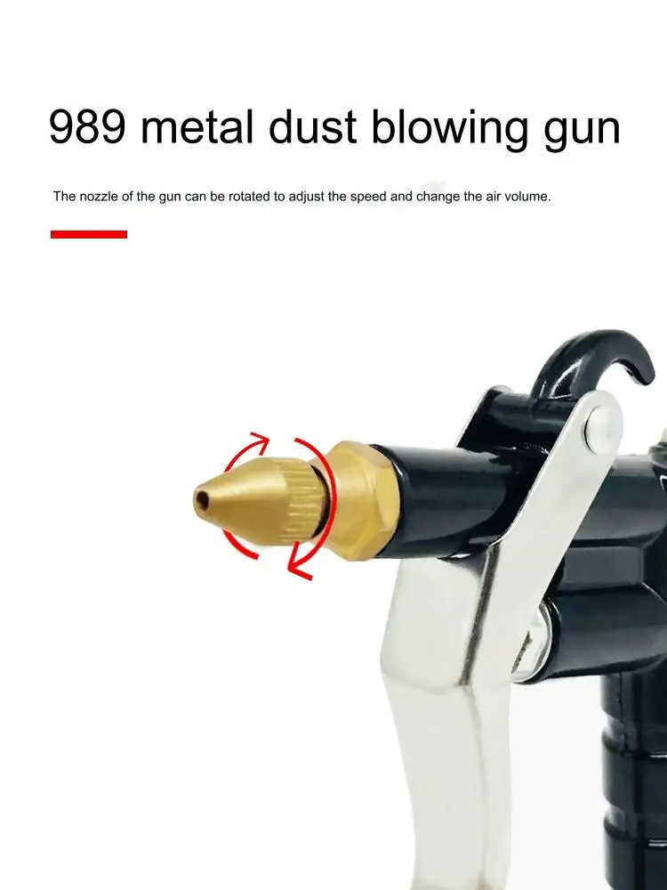 Metal Powerful High Pressure Dust Blowing Gun Dg 10 989 H 707 Airgun