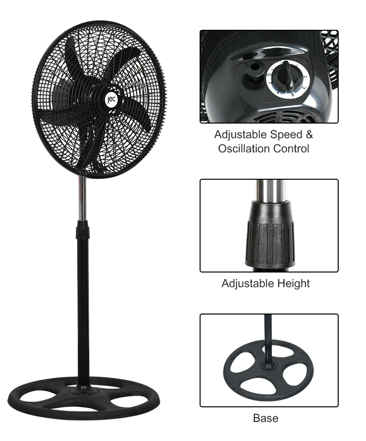 Industrial Fan, 60W, Plastic - detail 4