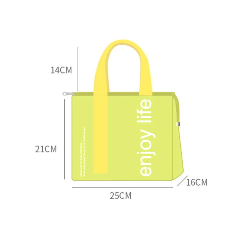 Portable Cooler Bag Fashionable PU Material Eco-Friendly Lunch Insulated Bag Printed Letter Pattern supplier