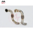 Sus304 MERTOP Catted Downpipe For X5 M F85 X6 M F86 4.4L S63 2015-2018