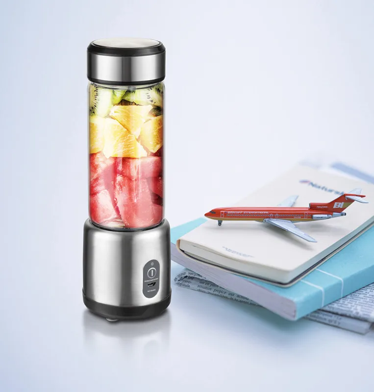 Usb Rechargeable Portable Juicer/portable Blender/blender Pp+stainless