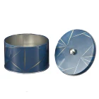Biscuit Storage Biscuit Round Tin Container Round Shape Blank Antique Biscuit Tin Kitchen Storage Containers