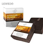 Soap 100% Natural Organic Skin Care Private Label Handmade Raw African Black Soap