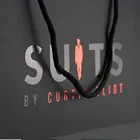 Branded Bag Gift Bags Bags Luxury Famous Branded Recycled Custom Gift Shopping Paper Bag With Logo