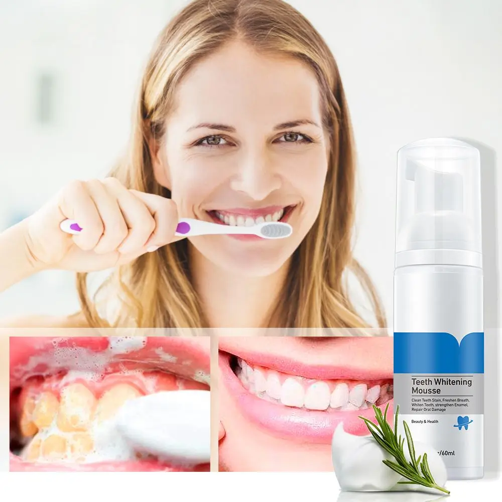 mousse foam whitening toothpaste