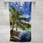 Promotional Towel Promotional Custom Sublimation Printed Microfiber Beach Towel Heat Transfer Printing Swimming Towel
