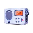 Radio HOT 2021 Shockproof Portable DAB DAB+ Radio With Battery Rechargeable Lamp ELEGANT LED Flashlight Fm Radio