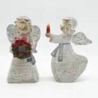 Design Wing Creative Design Wood Like Wholesale Wing Resin Angel Figurine