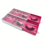 Eyelash Eyelashes 25mm Eyelashes Akara Lash Beauty Cruelty Free 25mm 3D Mink Eyelash Vendor For Mink Eyelashes