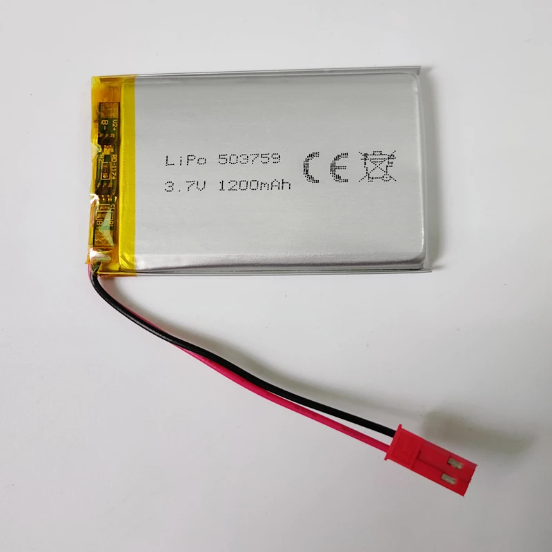 V Mah Rechargeable Lithium Ion Li Polymer Battery With