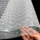 Labels Garment Label For Garment Tagless Labels Heat Transfer Custom For Garment And T-shirt