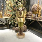 Nutcracker Nutcracker High Quality Life Size Resin Christmas Decorations Outdoor Nutcracker Soldier Statue