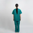 Uniforms Wholesale High Quality FIGS Hospital Private Label V Neck Short Sleeve Scrubs Uniforms Medical Scrubs