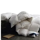 Comforter White Comforter Hypoallergenic King Queen Size White Goose Down Comforter With 100% Cotton Shell