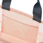 Beach Handbag Customized Logo Summer Mesh Beach Bag Lady Handbag