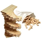 Eco-friendly Educational Orignal Natural Color Wooden Building Blocks Set For Children