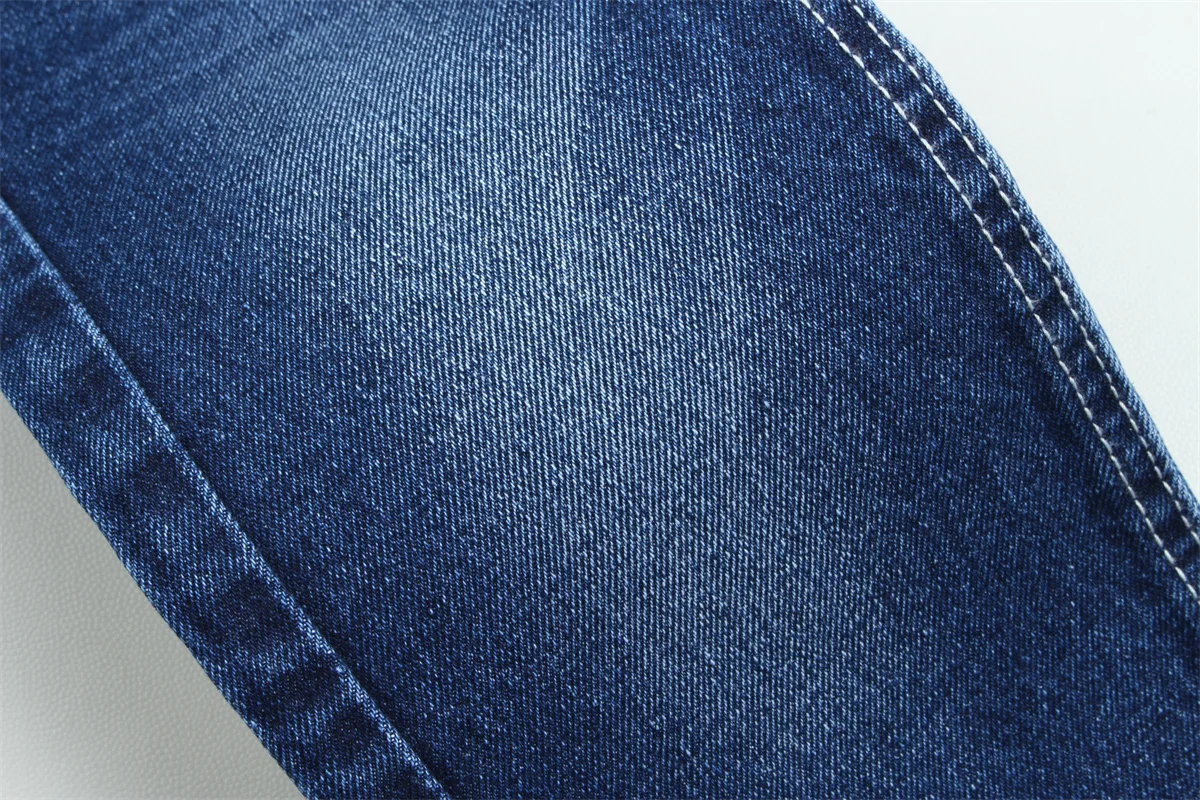 12.5 oz 100% Cotton Rigid Denim Fabric with 3/1 Right Hand Twill Weave for Jeans 70/71" Width