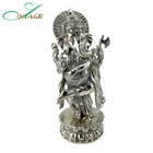 Silver Buddha Silver Resin Buddha Silver Plating Resin Indian Ganesh Buddha