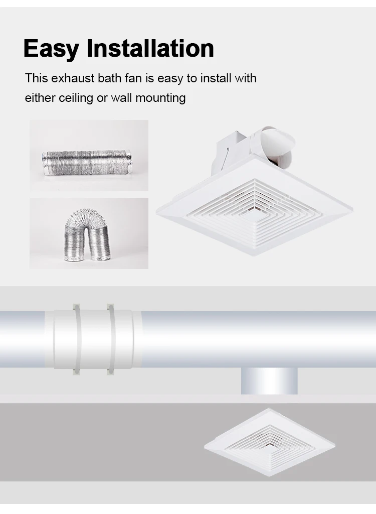 Plastic Wall Exhaust Fan, Centrifugal, Axial - detail 8