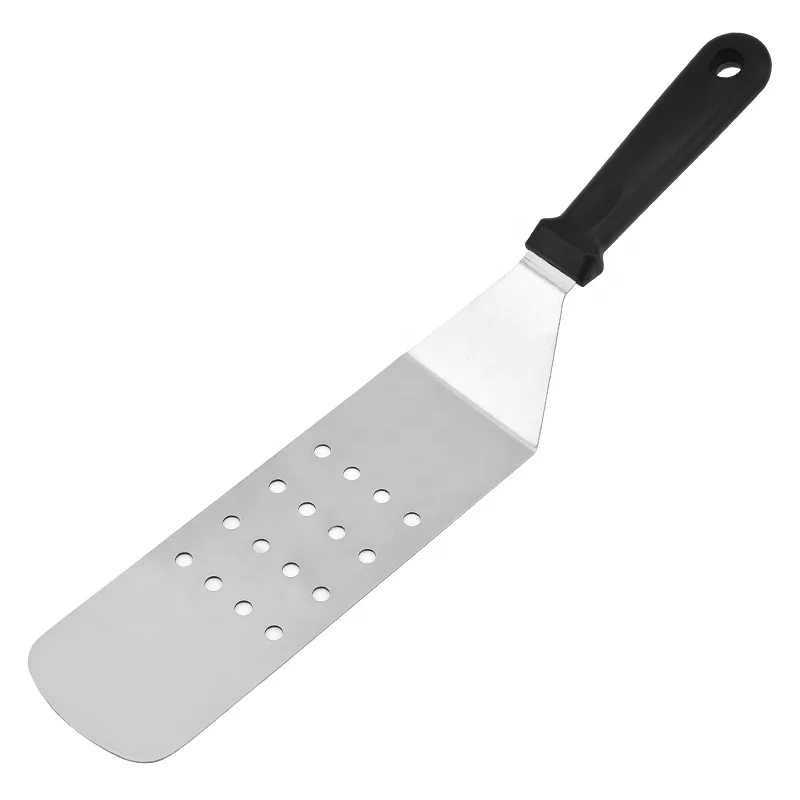 Supply all kinds of Stainless Steel Pan Frying Shovel Teppanyaki Shovel Baking Cake Knife Plastic Handle