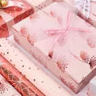 Paper Gift Gift Paper Roll Factory Custom Printing And Size Shiny Metallic Foil Paper Roll For Gift Wrapping