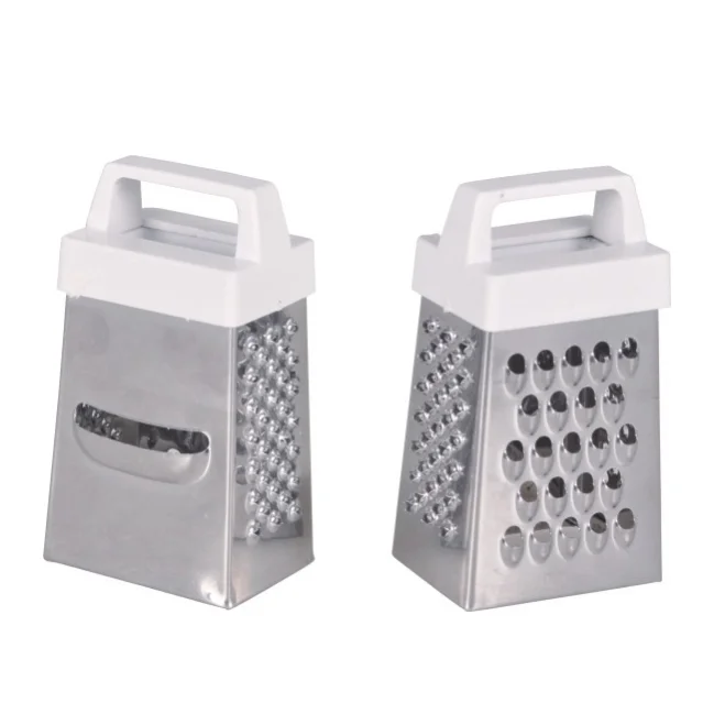 Haixing Mini Kitchen Stainless Steel Cheese Slicer Vegetable Grater Four Sides Blade Cutter Chopper