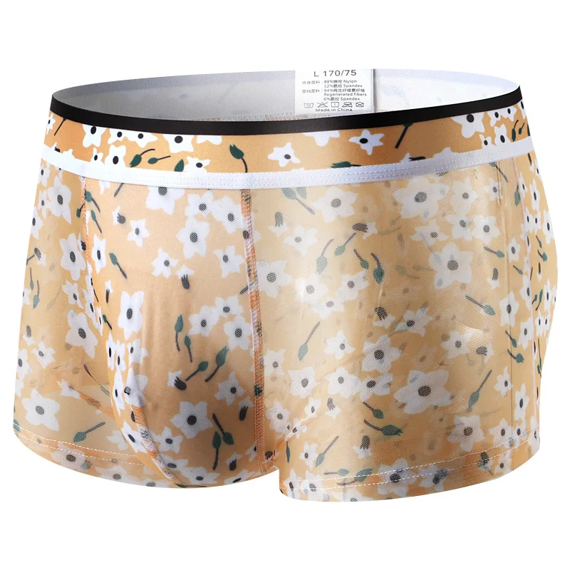 White Tights Mens Transparent Mesh Net Sexy Gay Underwear Boxer Briefs Buy Sex Arab Men In