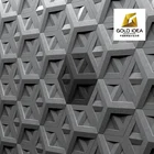 Wall 3d Wall Tiles Fashion Feature Modern Interior Home Office Villa Decorative Concrete Wall 3d Tile