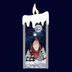 Family 2020 New Products Holiday Gifts Home Decorations Snowing Candle For Family Members
