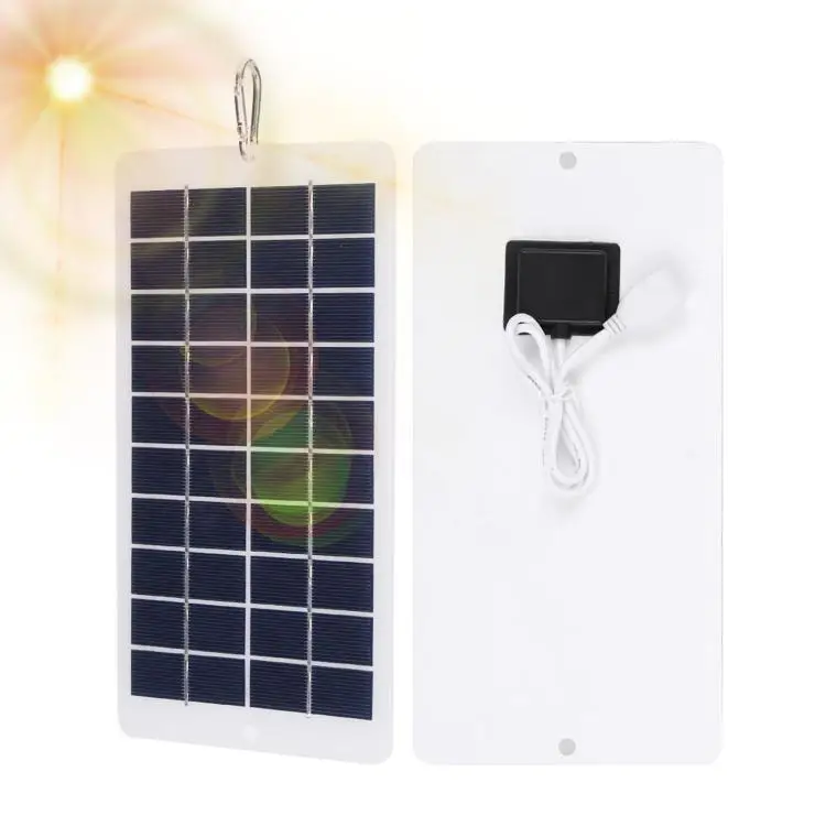 4.5 Watt 5 Volt Solar Panel IP65 Waterproof High-Efficiency Polysilicon Solar Charger Panel Power Charger with 5V USB Port for R