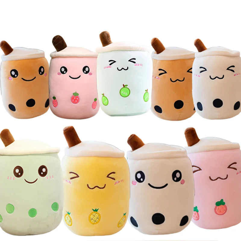 boba milk tea plushie