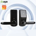 Door Lock Eseye Wholesale Digital Wireless Electronic Smart Deadbolt Fingerprint Door Lock With TTlock App