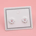 Small Earrings Korean Version Of Simple Children's Small Fresh Clay Earrings Jewelry Cute Star Earrings Women