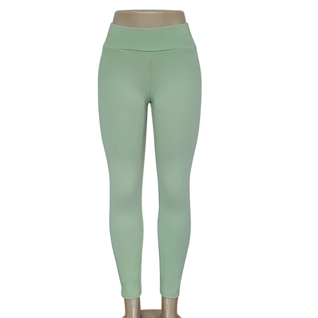 Basic Versatile Women Long Yoga Pants Minimalist Loose Waist Support Home Workout Outdoor Elastic Pants