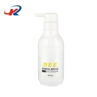 Pet Bottle Plastic Bottle White Popular Plastic Design Lotion PET Shampoo White Round 300ml Pump Bottle