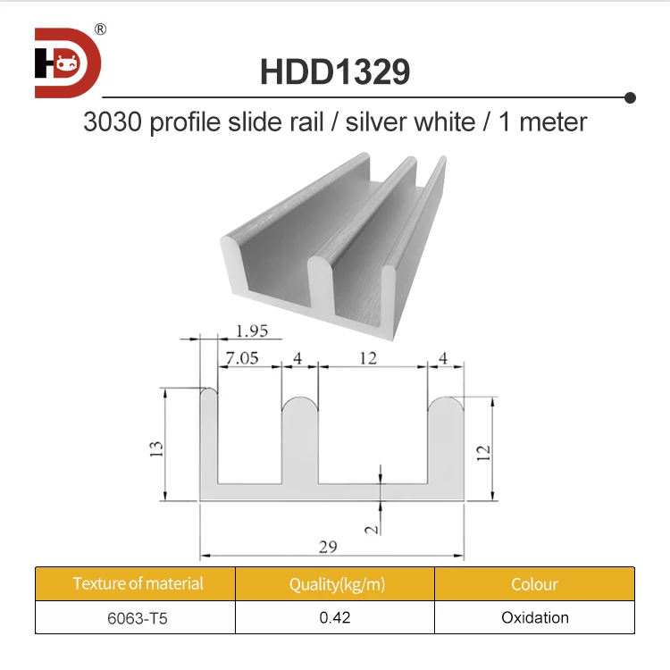 1530 Aluminum Profile Sliding Door Wheel Rail Sliding Track 30304040 5050 Sliding groove Aluminum Profile manufacture
