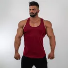 Wholesale Men's Tank Tops Fashion Summer Style Male Bodybuilding Tank Top Casual Cotton Vest Stringer Vest