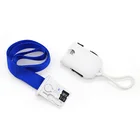 Sim Card Data Smart Gadgets 4 In 1 Lanyard Charging Cable With SIM Card Slot And Ejection Pin Data Cable