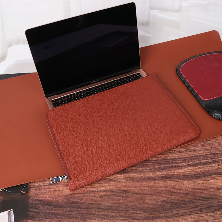厂家直销高品质时尚仿Pu皮革笔记本电脑套Macbook翻盖信封套袋袋定制笔记本电脑包