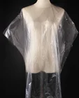Disposable Cape Disposable Cape 100 Pcs Disposable Hairdressing Pe Waterproof Apron Cutting Salon Hairdressing Cape