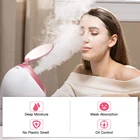 Led Nano Custom Eclectic Led Light Deep Moisturizing Face Spa Hot Steam Nano Mist Facial Sauna Steamer With Mirror