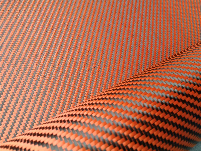 Colorful Carbon Fiber Fabric Flame Retardant Woven Durable for Car Outdoor Use Colorful Carbon Fiber Fabric Flame Retardant Woven Durable for Car Outdoor Use