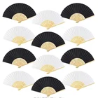 Fan Hand Best Seller Style Bamboo Fabric Folding Fan Hand For Kids And African Wedding